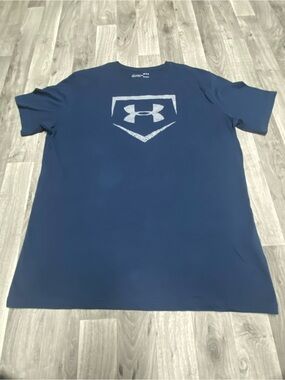 LG Men’s Navy Short-Sleeve Logo Tee